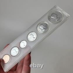 Canada 1953 Proof-Like Uncirculated Silver Mint Set in Whitman Holder