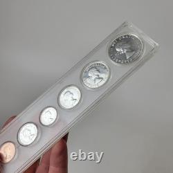 Canada 1953 Proof-Like Uncirculated Silver Mint Set in Whitman Holder