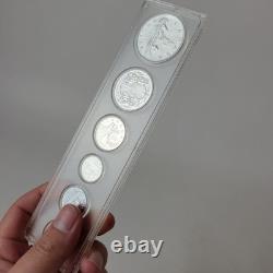 Canada 1953 Proof-Like Uncirculated Silver Mint Set in Whitman Holder