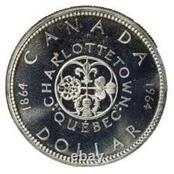 Canada, 1964 Elizabeth II Dollar. PCGS PL 67