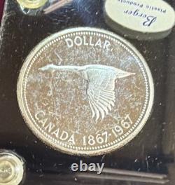 Canada 1967 Centennial Silver. 800 Proof Specimen Set Berger holder