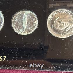 Canada 1967 Centennial Silver. 800 Proof Specimen Set Berger holder
