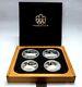 Canada 1976 Olympic Silver Proof Set of 4 Coins Montreal 1976 5 10 Dollars