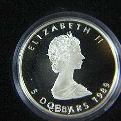 Canada 1979-1989 Commemorative Maple Leaf Set Proof Silver Gold Platinum Coins