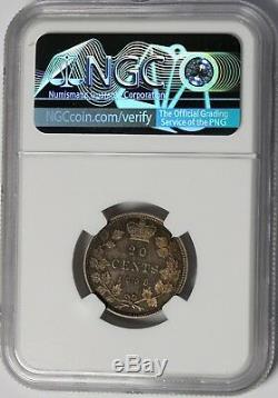 Canada 20 Cents 1858 Proof Specimen Coin NGC SP63 Variety RARE 10-15 Minted