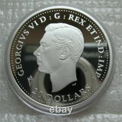 Canada 20 Dollars 2020 Silver Proof Coin End of WWII 75th Anniversary