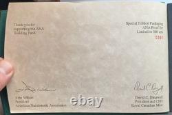 Canada 2003 ANA Special Edition Packaging Silver Proof 8-Coins Set, 1.75 troy oz