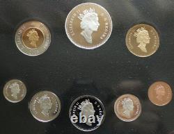Canada 2003 ANA Special Edition Packaging Silver Proof 8-Coins Set, RCM Box COA