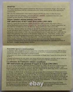 Canada 2003 ANA Special Edition Packaging Silver Proof 8-Coins Set, RCM Box COA