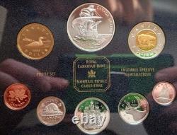 Canada 2004 ANA Special Edition Packaging Silver Proof 8-Coins Set, 1.75 troy oz