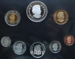 Canada 2004 ANA Special Edition Packaging Silver Proof 8-Coins Set, RCM Box COA