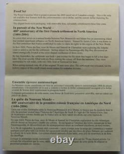 Canada 2004 ANA Special Edition Packaging Silver Proof 8-Coins Set, RCM Box COA