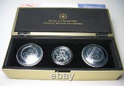 Canada 2007 $1 ABC Blocks 92.5% Silver Proof Coin with Baby Keepsake Tins Set