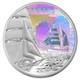 Canada 2007 THE BRIGANTINE Tall Ships $20 1 Troy Oz Pure Silver Hologram in OGP