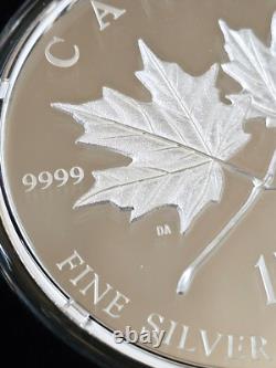 Canada 2011 MAPLE LEAF FOREVER $250 1 Kg Kilo Kilogram Silver Proof COA & OGP