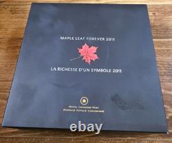 Canada 2011 MAPLE LEAF FOREVER $250 1 Kg Kilo Kilogram Silver Proof COA & OGP