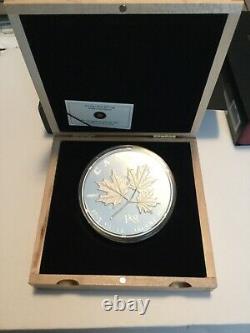Canada 2011 Maple Leaf Forever Sugar Maple $250 1 Kilogram Kilo Silver. 9999
