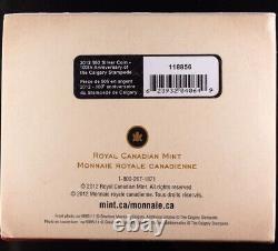 Canada 2012 $50 Proof 5 oz Silver Calgary Stampede RCM OGP Box COA PR PF