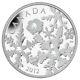 Canada 2012 Holiday Snowstorm Swarovski Crystals 20$ Silver Proof Coin Perfect