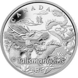 Canada 2012 Year Dragon Chinese Zodiac $250 1 Kilogram Pure Silver Proof Kilo