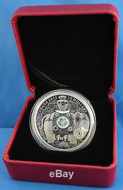 Canada 2013 $15 Maple of Peace Hologram, 1 oz. Pure Silver Proof, #5 in Series