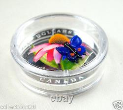 Canada 2013 $20 Coneflower & Butterfly DC (Proof) Silver Commemorative