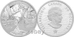 Canada 2013 5oz Proof $50'HMS Shannon and USS Chesapeake'. 9999 Fine Silver