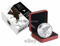 Canada 2013 Bald Eagle #3 Returning from the Hunt $20 Proof 1 Oz Pure Silver