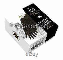 Canada 2013 Bald Eagle #4 Mother Protecting Her Eaglets Nest $20 Proof Silver