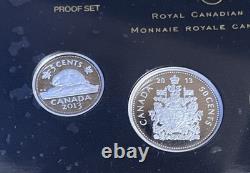 Canada 2013 Fine Silver 7 Coin Proof Set 100th Anniv. Of the Arctic Expedition