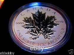 Canada 2013 Fine Silver Fractional Set Maple Leaf RARE Reverse Proof