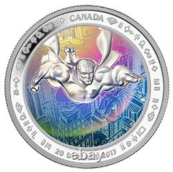 Canada 2013 Superman Flying over Metropolis $20 Pure 1 Oz Silver Proof Coin Mint