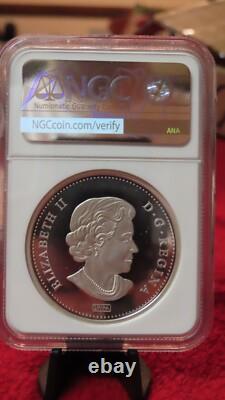 Canada 2013 TIGER SWALLOWTAIL Butterflies $20 1 Troy Oz Pure 999 Silver NGC PF68