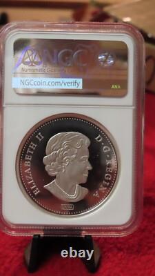 Canada 2013 TIGER SWALLOWTAIL Butterflies $20 1 Troy Oz Pure 999 Silver NGC PF68