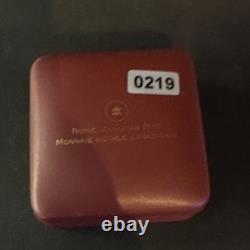 Canada 2013 Winter Snowflake 1 oz. Pure Silver $20 Proof Coin, Swarovski Crystal