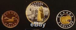 Canada 2014 100th Anniversary Declaration 1st World War Fine Silver Proof Set