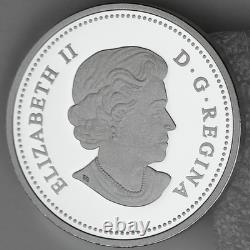 Canada 2014 $20 Bison, A Portrait 1 oz. 99.99% Pure Silver Proof, Edge Lettering