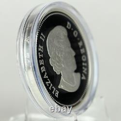 Canada 2014 $20 Bison, A Portrait 1 oz. 99.99% Pure Silver Proof, Edge Lettering