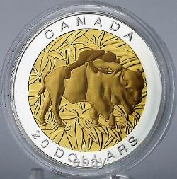 Canada 2014 $20 The Seven Sacred Teachings Respect, 1 Oz Pure Silver Proof Coin