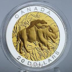 Canada 2014 $20 The Seven Sacred Teachings Respect, 1 Oz Pure Silver Proof Coin
