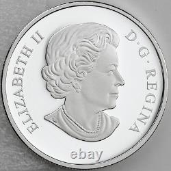 Canada 2015 $20 Forests of Canada Columbian Yew Tree, Pure Silver Color Proof