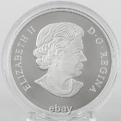 Canada 2015 $20 Forests of Canada Columbian Yew Tree, Pure Silver Color Proof