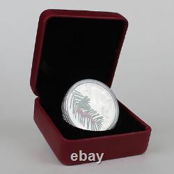 Canada 2015 $20 Forests of Canada Columbian Yew Tree, Pure Silver Color Proof