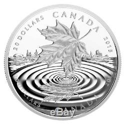 Canada 2015 20$ Maple Leaf Reflection 1 oz Silver Proof Coin