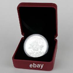 Canada 2015 $20 Walleye 1 oz 99.99% Pure Silver Proof with Edge Lettering
