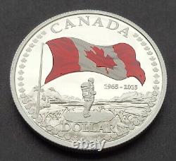 Canada 2015 Coloured Silver Dollar Proof Ultra Heavy Cameo