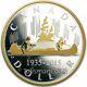 Canada 2015 Voyageur Canoe Renewed Pure Silver Dollar 2 Oz Proof $1 SERIAL # 22