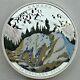 Canada 2016 $20 Landscape Illusion Mountain Goat 99.99% Pure Silver Color Proof