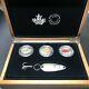 Canada 2016 Canadian Salmonids 3 x 1oz Proof Silver Colorized Coin Set