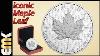 Canada 2017 Iconic Maple Leaf 2 Oz Fine Silver Proof Coin